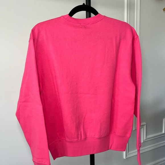 WOMEN’S Polo Ralph Lauren Hot Pink Fleece Sweater - size XS - Picture 4 of 4
